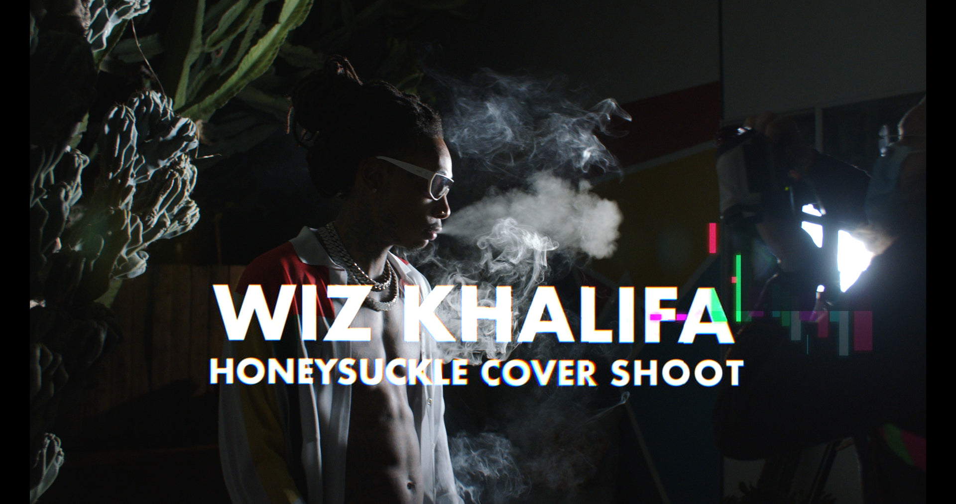 Load video: Wizzle got wings, Wizzle got everything! Join Honeysuckle Magazine for our cover shoot of WIZ KHALIFA! Our upcoming black history and women&#39;s history month edition features the King of Weed Rap himself: Wiz! Photographer Sam C Long shoots 1960&#39;s polaroids and digital.